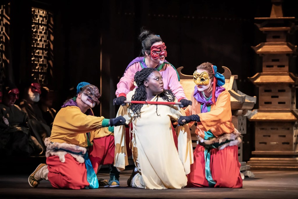 Masabane Cecilia Rangwanasha as Liù, Turandot